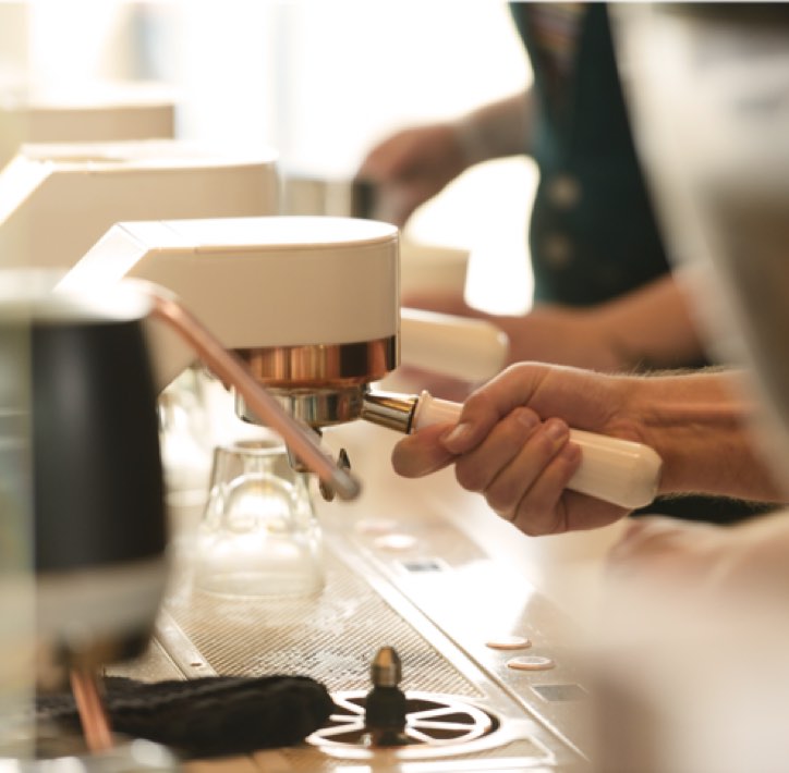 Local coffee brewery
